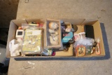 Box Lot of Doll Parts, assorted Smalls
