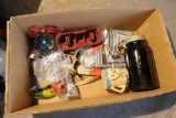Brown Cocoa Jar, toy, space cards, adv mirror etc