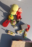 Noise Makers, Christmas baby etc lot