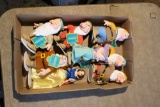 Snow White and Dwarfs Doll Figures
