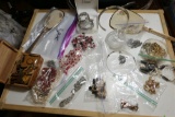 Large lot of vintage jewelry etc