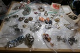 Large lot of Vintage Costume Jewelry, Italian Mosaic