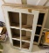 2 Shabby Chic Barn Window Storage Shelves