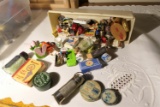 Large lot miniature antiques inc advertising