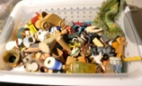 Large lot of miniatures, toyx, dollhouse items etc