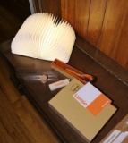 Lumio light up book lamp + railroad books