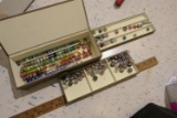 Large lot of assorted Pandora Beads in case