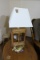 Vintage Lamp w/Flicker Candle
