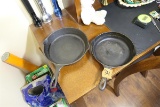 Pair of Old Cast Iron Pans