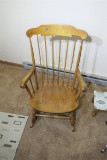 Vintage Maple Rocking Chair Nichols & Stone