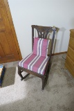 Antique Rocking Chair with cushion