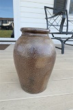 Nice Antique Alkaline Glazed 3 Gallon Stoneware Crock
