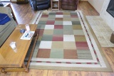 2 Nice newer decorative area rugs