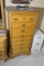 Cayton furniture oak narrow dresser