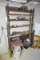 Antique Wood bench shelf