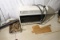 Gas heater and scrap wood