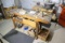 Antique workbench, 2 vices