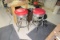 2 vintage diner bar stools