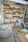 Shelf and table - art supplies, tools, PanaVise etc