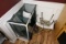 Hamper, Stools, Wine rack lot