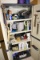 Plastic Storage Cabinet + Garage Tool Contents