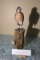 Carved wood and painted American Kestrel by Emeric Zuccaro