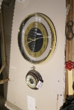 Antique Barometer + 80s Clock