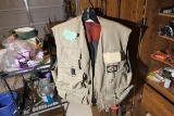 Vintage Fishing Vest/Life Preserver - by Stearns