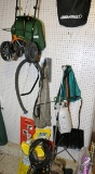 Pneumatic tube, shovel, spreader etc lot