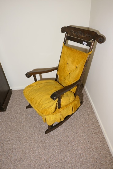 Antique Victorian Rocking Chair