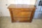 Vintage Wooden Buffet w/Slide Out Shelves