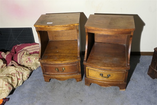 Pair of Nightstands with Drawers