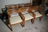 Set of 6 Knoll Studios Ricchio Chairs - Rare!