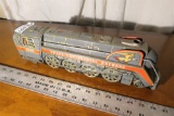 Vintage Metal Trans Continental Express Train Toy Battery Op