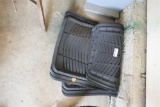 2 Heavy Rubber or Plastic Auto Floor Mats