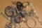Group Lot Misc. Costume Jewelry, watches