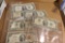 Group Lot of Old US Paper Bills $2 and $1