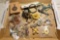 Assorted Costume Jewelry, Jade, Old items lot