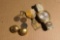 Bucherer Watch w/AEP Band, coins, earrings