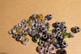 Group Lot of Assorted Pandora Style Beads