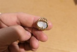Antique 10k gold Cameo Ring