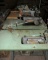4 Industrial Sewing Machines & 4 Tables +