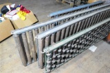 Group of 4 industrial loading rollers