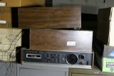 Electrophonic vintage 8-track player w/Speakers