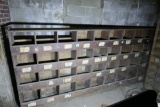 Large industrial storage bin cabinet