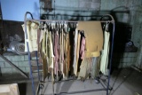 Clothing rack, patterns, fabric cart