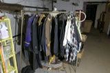 Industrial Clothes rack + Fraternal clothing