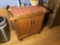 Maple Kitchen Island w/fold out butcher block top