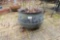 Antique cast iron cauldron or pot