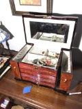 Nice jewelry box and contents